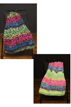 Plymouth Yarns Big Garter Cowl - Hot Cakes Kit - Michigan Fine Yarns